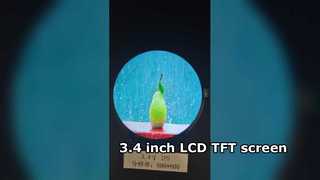 3.4 inch LCD TFT screen