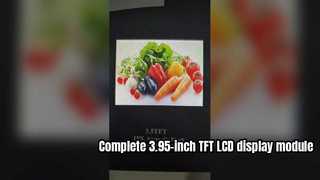 Complete 3.95-inch TFT LCD display module with IPS normally black screen