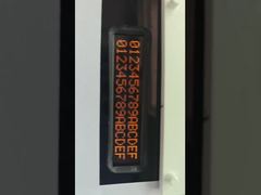 Custom COG LCD Module 5.7 Inch Display for Industrial Printer Systems  orange