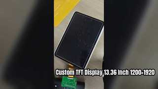 Custom TFT Display 13.36 Inch 1200×1920 OEM ODM Custom Interface/Brightness/Refresh Rate Laptop LCD