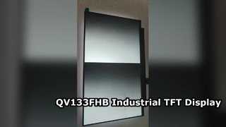 QV133FHB-N81-8D32 | 13.3” Industrial TFT Display | High Durability Wide Temp